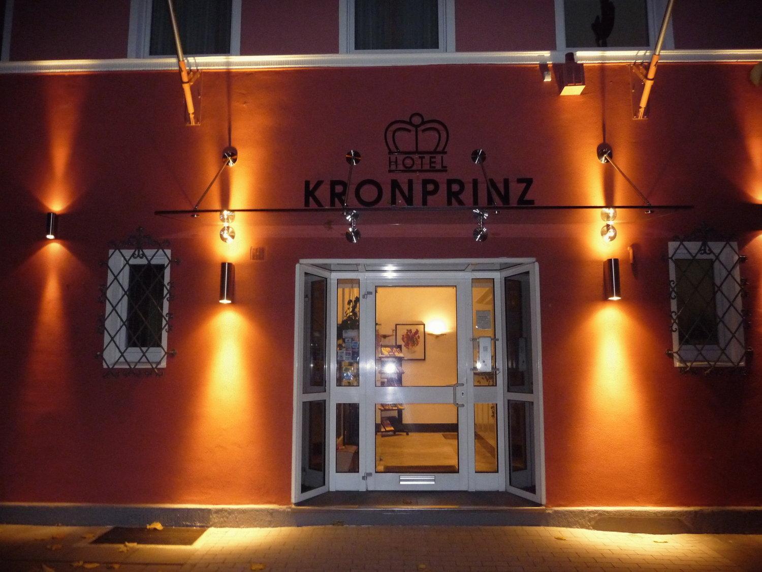 מינדן Hotel Kronprinz Garni מראה חיצוני תמונה